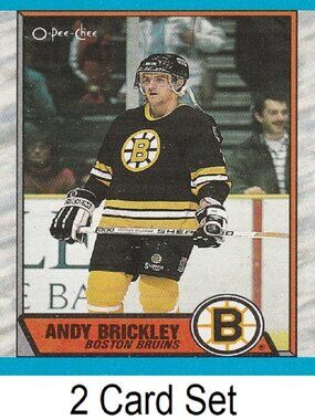 Andy Brickley Hockey Card Collection